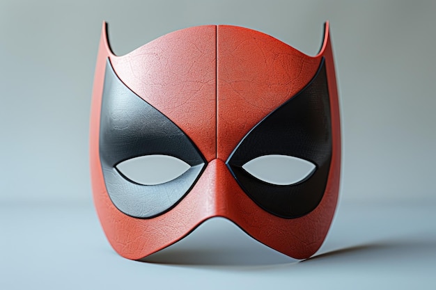 Foto recorte de una máscara de superhéroe generativo ai