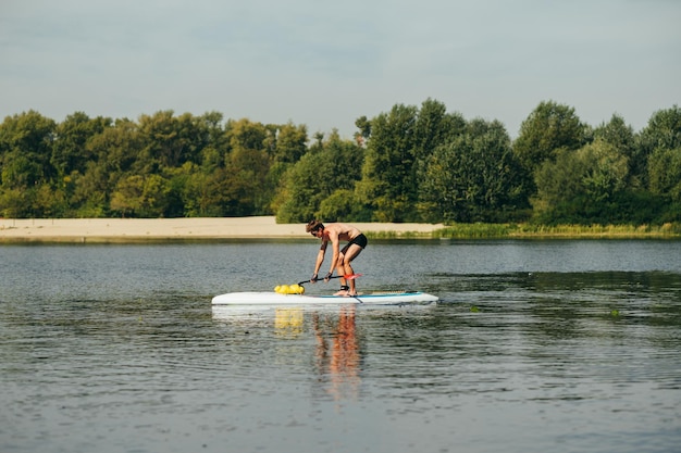 Recreación activa en el agua