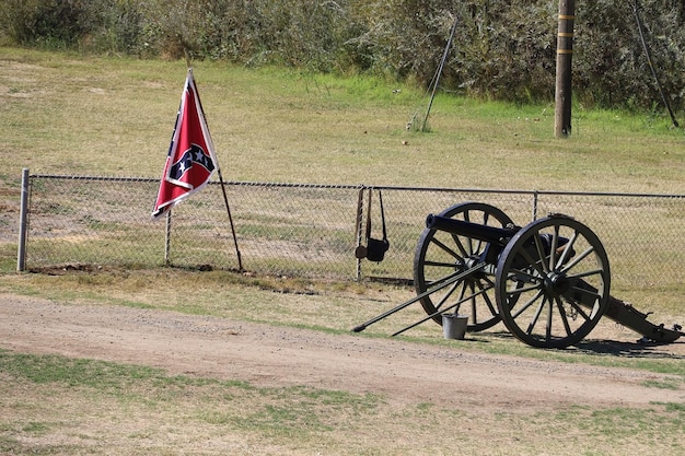 Foto recreación de la guerra civil