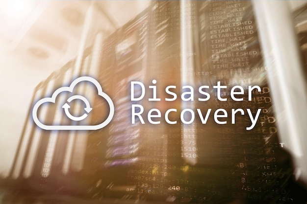 Recuperación ante desastres Prevención de pérdida de datos Sala de servidores en segundo plano