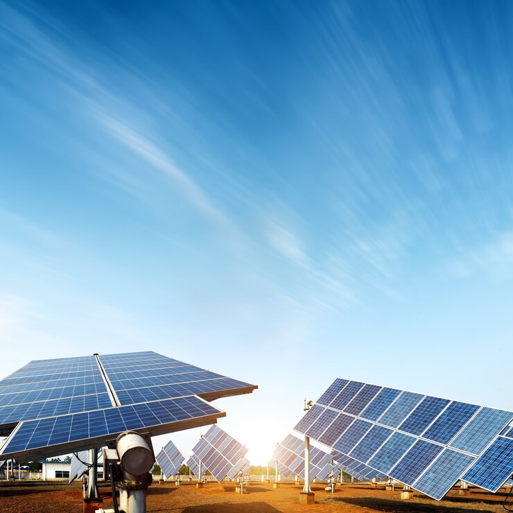 Foto recursos do painel solar