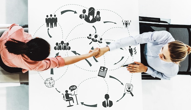 Recursos Humanos y Concepto de creación de redes de personas