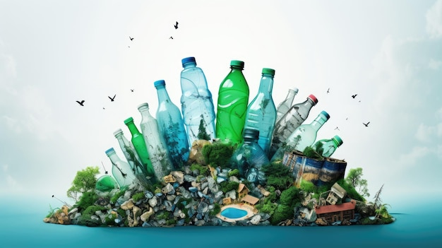 Recycling wiederverwendbarer Produkte zur Förderung von Nachhaltigkeit und Umweltbewusstsein