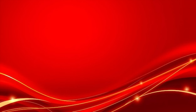 Red and Gold Elegant Background