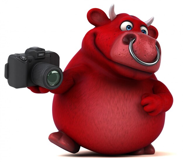 Red bull - ilustração 3D