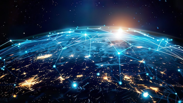 una red de conexiones entre las ciudades y el mundo