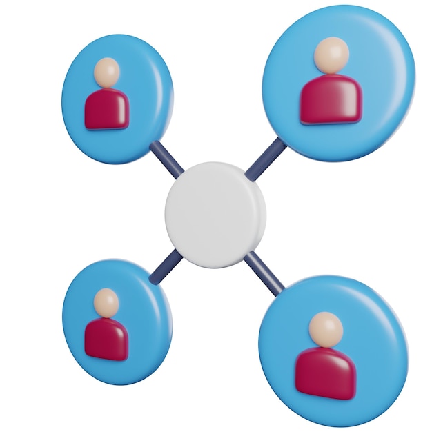 Red de conexiones y trabajo en equipo