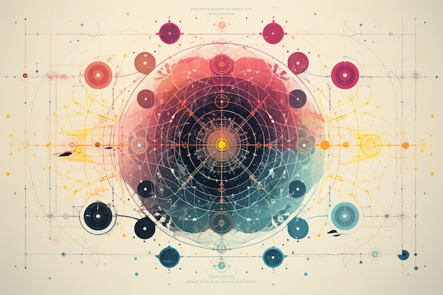 Red cósmica de unidad La visión panteísta de la existencia interconectada de Spinoza