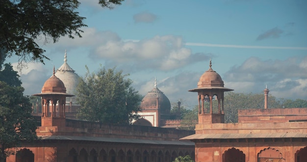 Red Fort es una fortaleza en la ciudad india de Agra