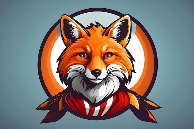 Red Fox Illustrations-Vektor-Logo