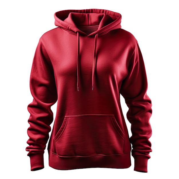 Foto red hoodie mock up