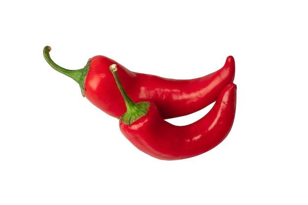 Red Hot Chili Pepper lokalisiert auf einem weißen Hintergrund