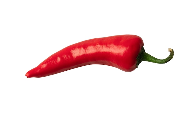 Red Hot Chili Pepper lokalisiert auf einem weißen Hintergrund