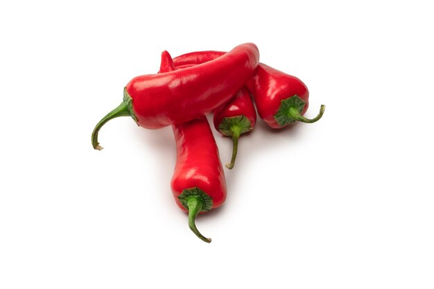 Red Hot Chili Pepper lokalisiert auf einem weißen Hintergrund