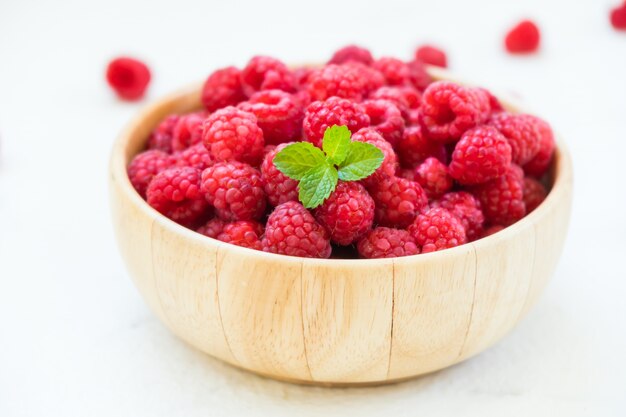 Red rasberries