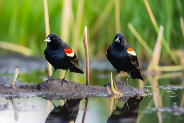 Red Winged Blackbird Inteligência Artificial Gerativa