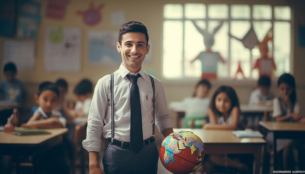 Redaktionelle Porträtfotografie zum Weltlehrertag