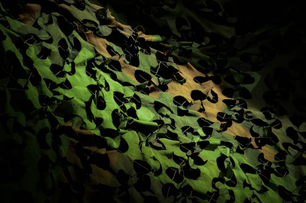 Rede de camuflagem militar - fundo