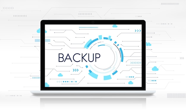 Rede de download de backup em nuvem