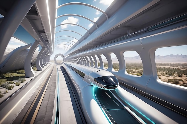 Rede de Transporte de Hyperloop