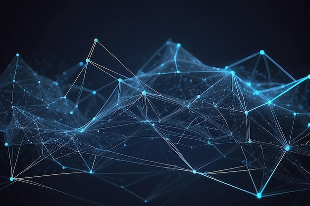 Rede e conexão tecnológica do Plexo Azul dinâmico