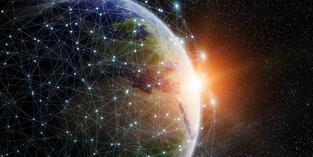 Rede global e troca de dados pelo mundo