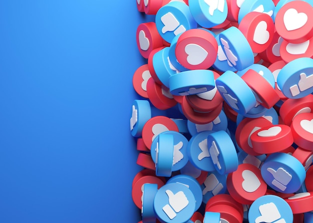 A las redes sociales le gustan los corazones y los pulgares hacia arriba