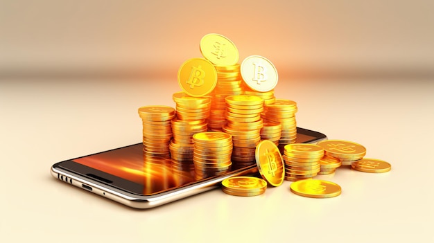 Reembolso e ganhos de aplicativos móveis financeiros
