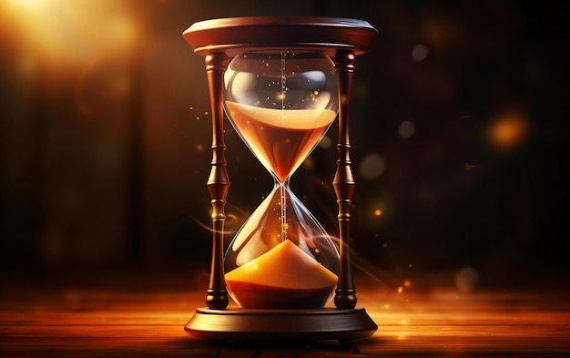 Reloj antiguo de arena sale