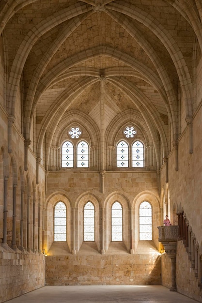 Refectorio del monasterio de Santa María de Huerta Soria España