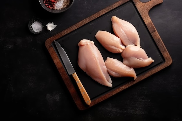 Refeição de carne de frango fresca Proteína alimentar Gerar Ai