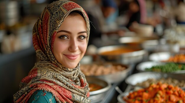 refeição iftar HD 8K papel de parede Imagem fotográfica de estoque