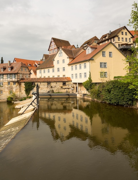 Reflejo de Schwabisch Hall Alemania