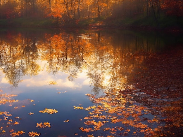 Reflejos radiantes