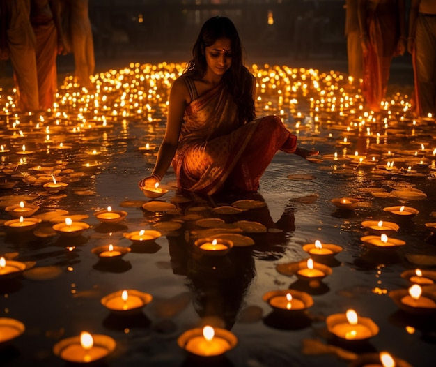 Reflexão de Diwali