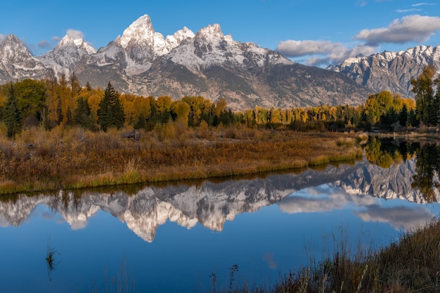 Reflexão grand tetons