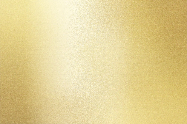Reflexión del fondo de textura de acero de metal dorado