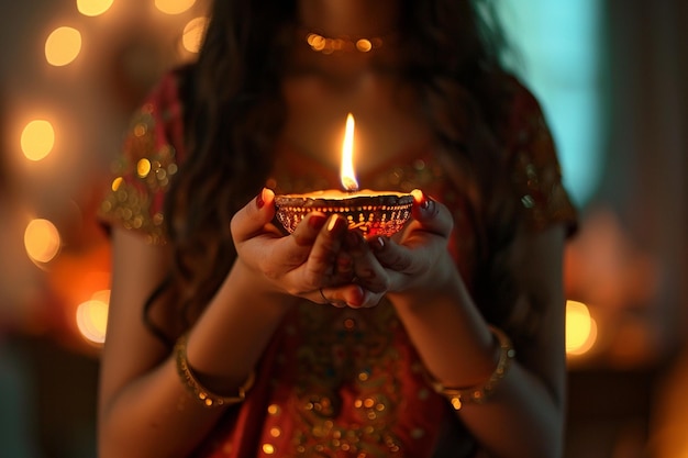 Reflexões de diwali memórias brilhantes