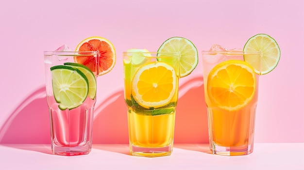 Foto las refrescantes bellezas de seltzer