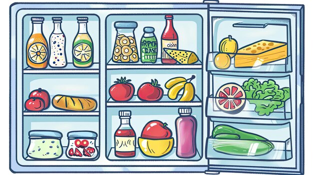 Refrigerador abastecido IA generativa