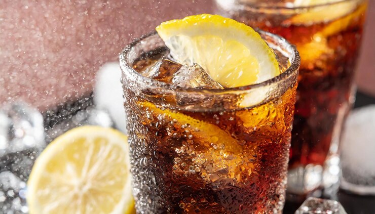 Foto refrigerante de cola