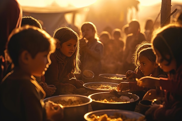 Refugiado Debido a la guerra, el cambio climático y los problemas políticos mundiales, el problema de los refugiados está cobrando impulso Niños hambrientos migran a Europa Catástrofe demográfica humanitaria Crisis