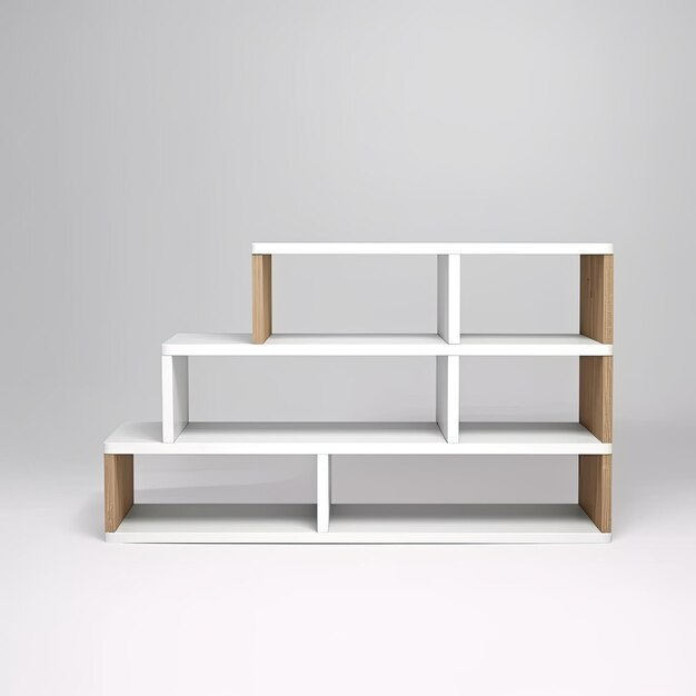 Regalbuch moderne skandinavische Innenmöbel Minimalismus Holz Licht einfach IKEA Studio Foto