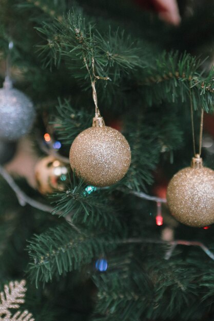 Regalo de árbol de Navidad de pino