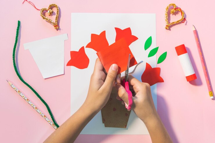 Foto regalo de niños para cumpleaños o día de la madre.