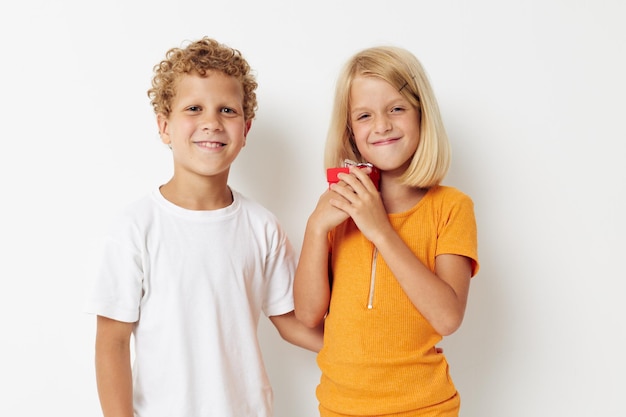 Regalos de niño y niña cumpleaños divertido de vacaciones