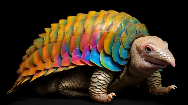 Regenbogen-Armadillo