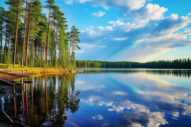 Regenbogen nach dem Regen