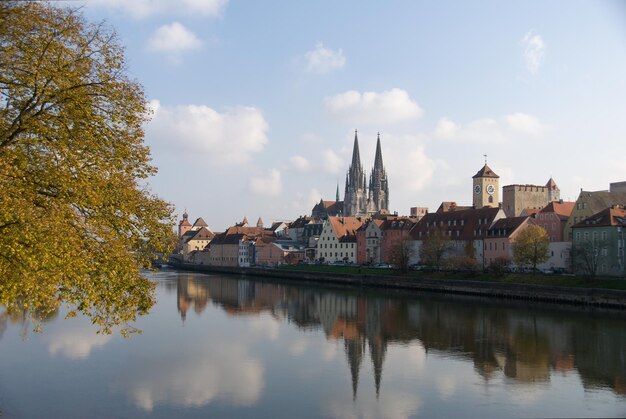 Foto regensburg im herbst