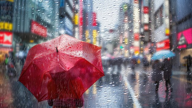 Regenschirm für das Regenwetter